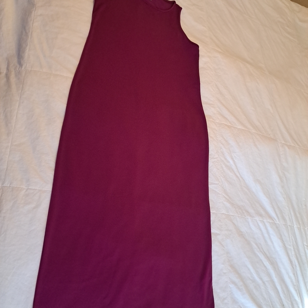 Eileen Fisher Rasby Jewel Nk F/L Dress Sz XS NWT